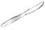 Clear Disposable Knives catering item